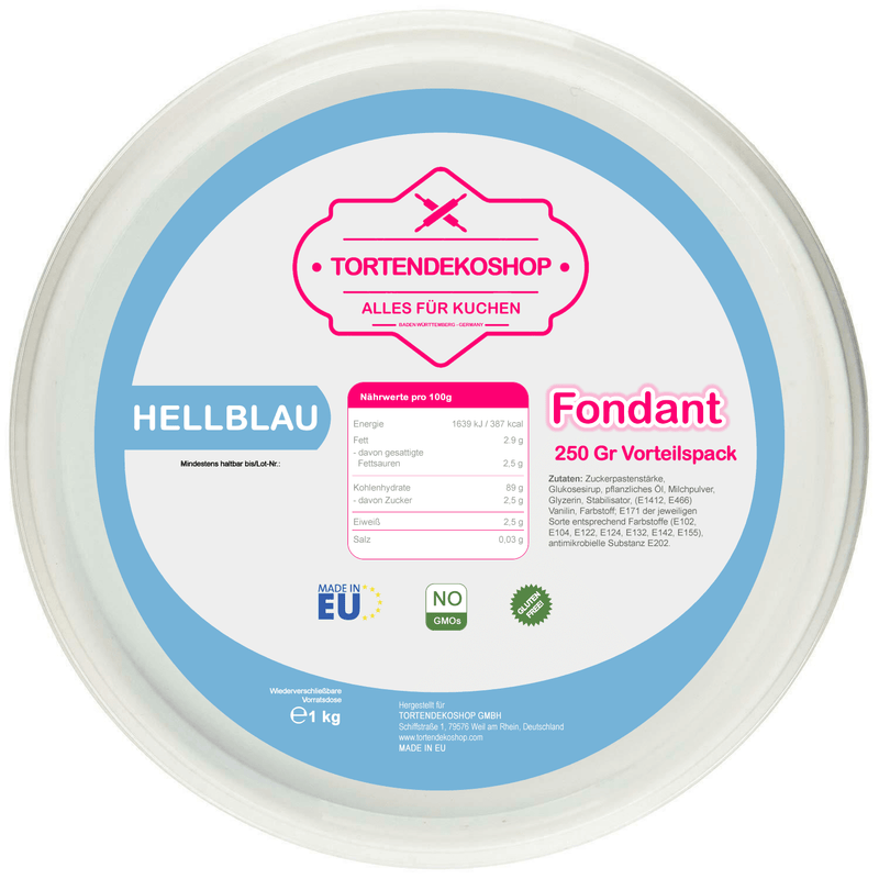 Tortendeko Fondant - Tortendekoshop