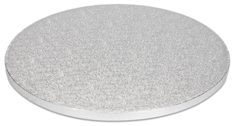 Tortenunterlage Rund Silber, 33cm - Tortendekoshop