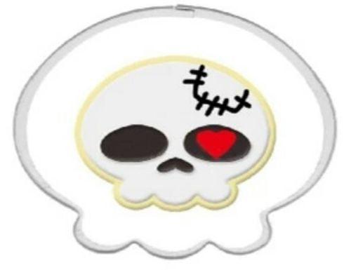 Totenkopf Ausstechform, Edelstahl - Tortendekoshop