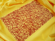 Transferfolie Mikado bordeaux - Tortendekoshop