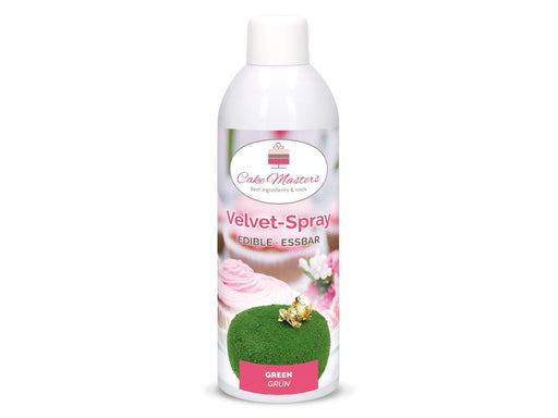 Velvet Spray grün, 400ml - Tortendekoshop