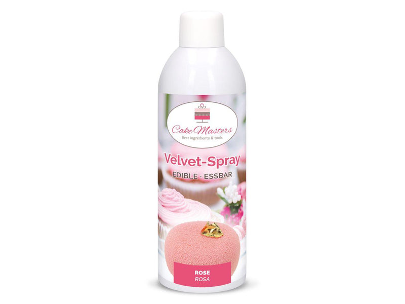 Velvet Spray Rosa, 400ml - Tortendekoshop