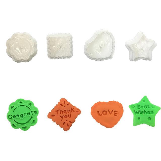 Verschiedene Happy Birthday Ausstecher Set - Tortendekoshop