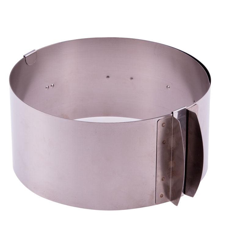 Verstellbar Tortenring, Backform Kreis, 8cm - Tortendekoshop
