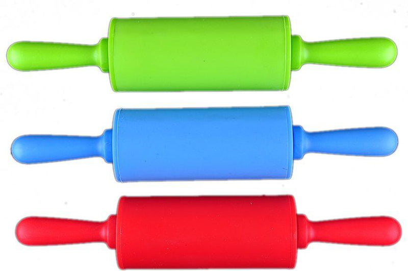 Wallholz Silikon Fondant Rolle, 10cm - Tortendekoshop