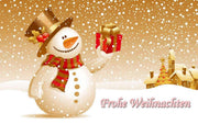Weihnachten Thema Tortenaufleger - Tortendekoshop