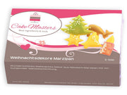 Weihnachts Dekore Marzipan, 5 Stück - Tortendekoshop