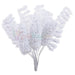 Weiß Cipso Blumen mit Draht - Tortendekoshop