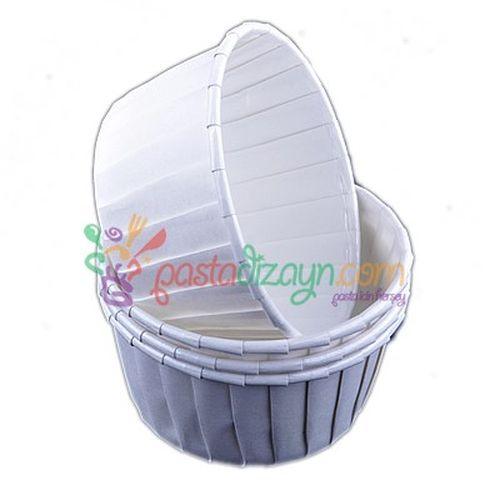 Weiß Cupcake, Muffinförmchen - Tortendekoshop
