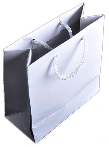 Weiß Geschenktüte, 11x11cm - Tortendekoshop