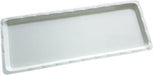 Weiß Kunststoff Tablett, 12.5x32.5cm - Tortendekoshop