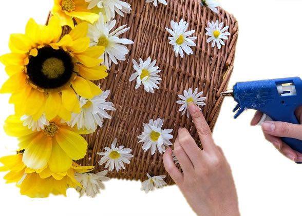 Weiß Margeriten Deko - Tortendekoshop