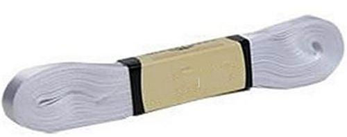 Weiß Satin Schleifenband, 1cm - Tortendekoshop