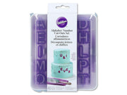 Wilton Alphabet, Number Cut-Outs Set, 40er - Tortendekoshop