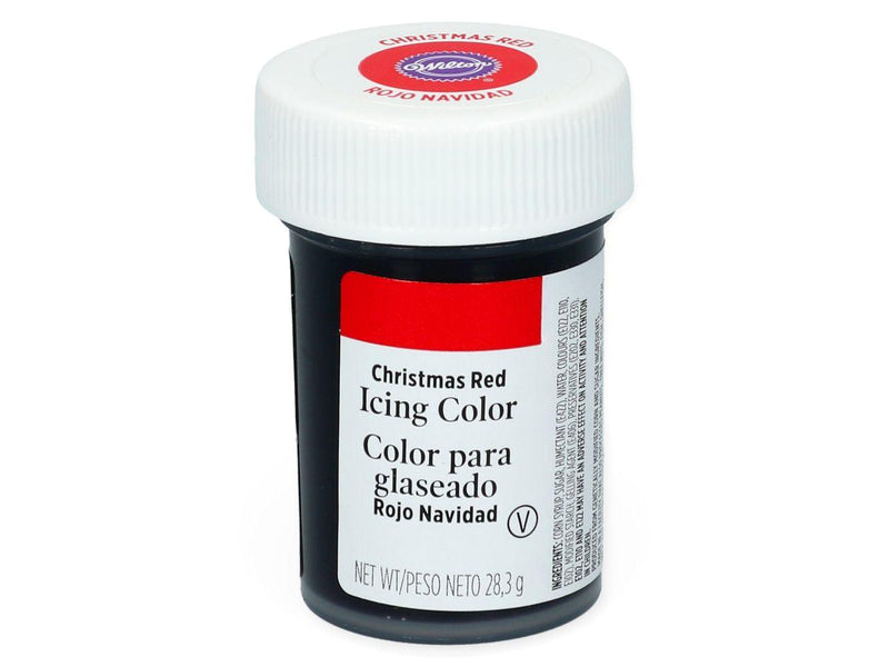 Wilton Lebensmittelfarbe Gel Christmas Red, 28g - Tortendekoshop