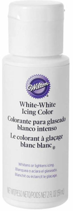 Wilton Lebensmittelfarbe Gel weiß, 56g - Tortendekoshop