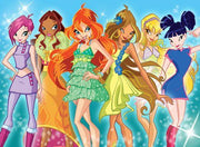 Winx Club Tortenaufleger, Rechteckig - Tortendekoshop