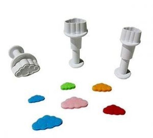 Wolken Ausstecher Set - Tortendekoshop