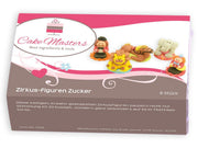 Zirkus Figuren Zucker, 6 Stück - Tortendekoshop