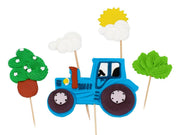 Zuckerdekor Set Traktor 5tlg. - Tortendekoshop