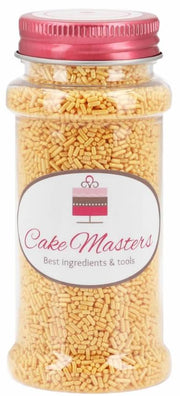 Zuckerstreusel gold, 80g - Tortendekoshop