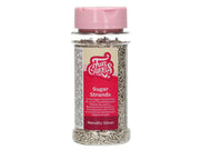 Zuckerstreusel Metallic Silber, 80g - Tortendekoshop