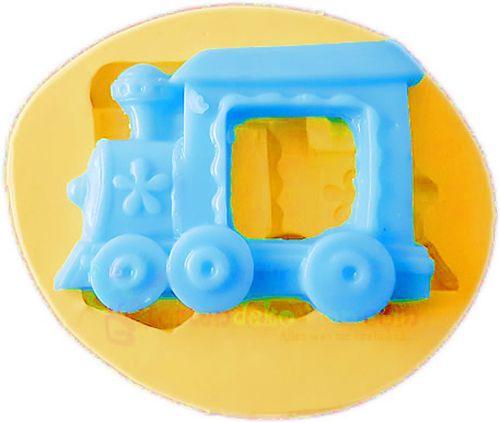 Zug, Eisenbahn Silikonform - Tortendekoshop